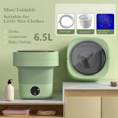 Mini Foldable Washing Machine Portable Mini Socks Underwear Panties Washing Machine Big Capacity 3 Models With Spinning Dry Gadgets  Verta Drop.