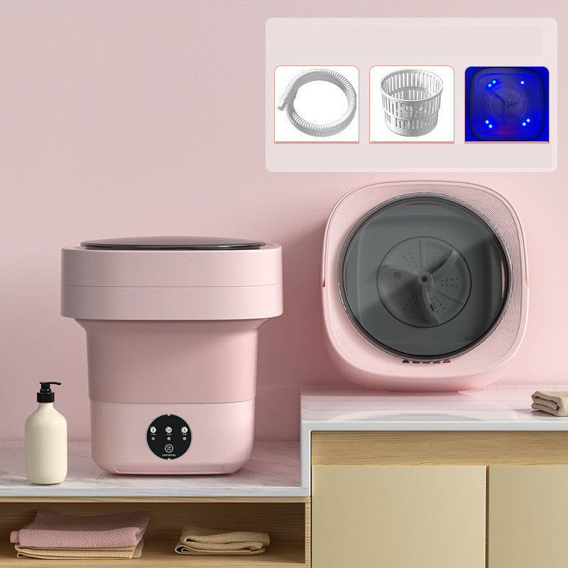 Mini Foldable Washing Machine Portable Mini Socks Underwear Panties Washing Machine Big Capacity 3 Models With Spinning Dry Gadgets  Verta Drop.