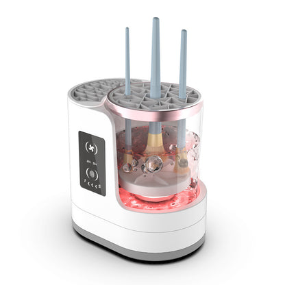 Electric Makeup Brush Cleaner Rechargeable Makeup Brushes Cleaning Tool Automatic Makeup Brush Cleaning Stand Device  Verta Drop.